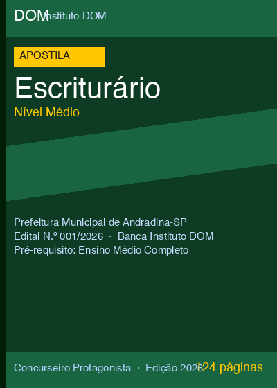 Apostila Escriturário